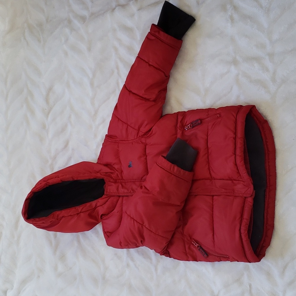 Old Navy Red Puffer Jacket 4t